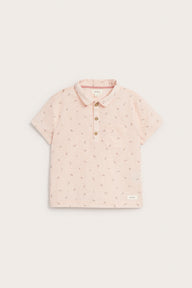 Kids short sleeve floral shirt