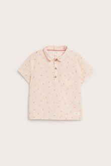 Kids short sleeve floral shirt