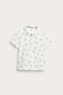 Kids floral short-sleeved shirt