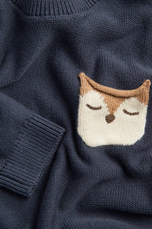 Baby & Kids blue knitted jumper
