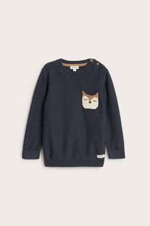 Baby & Kids blue knitted jumper