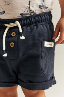 Baby blue tricot shorts