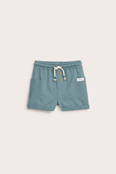 Baby blue tricot shorts