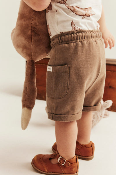 Baby slub tricot shorts