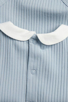 Baby blue bodysuit with sailboat