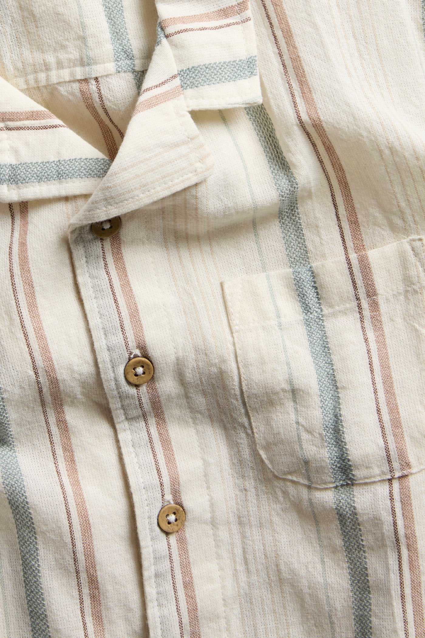 Kids striped short sleeve shirt