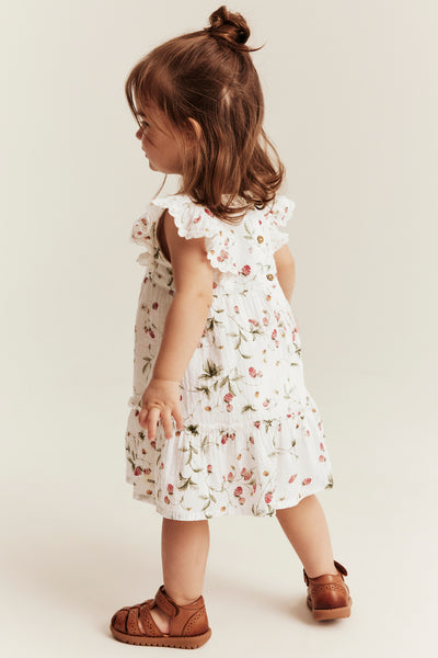 Baby wild strawberry print dress