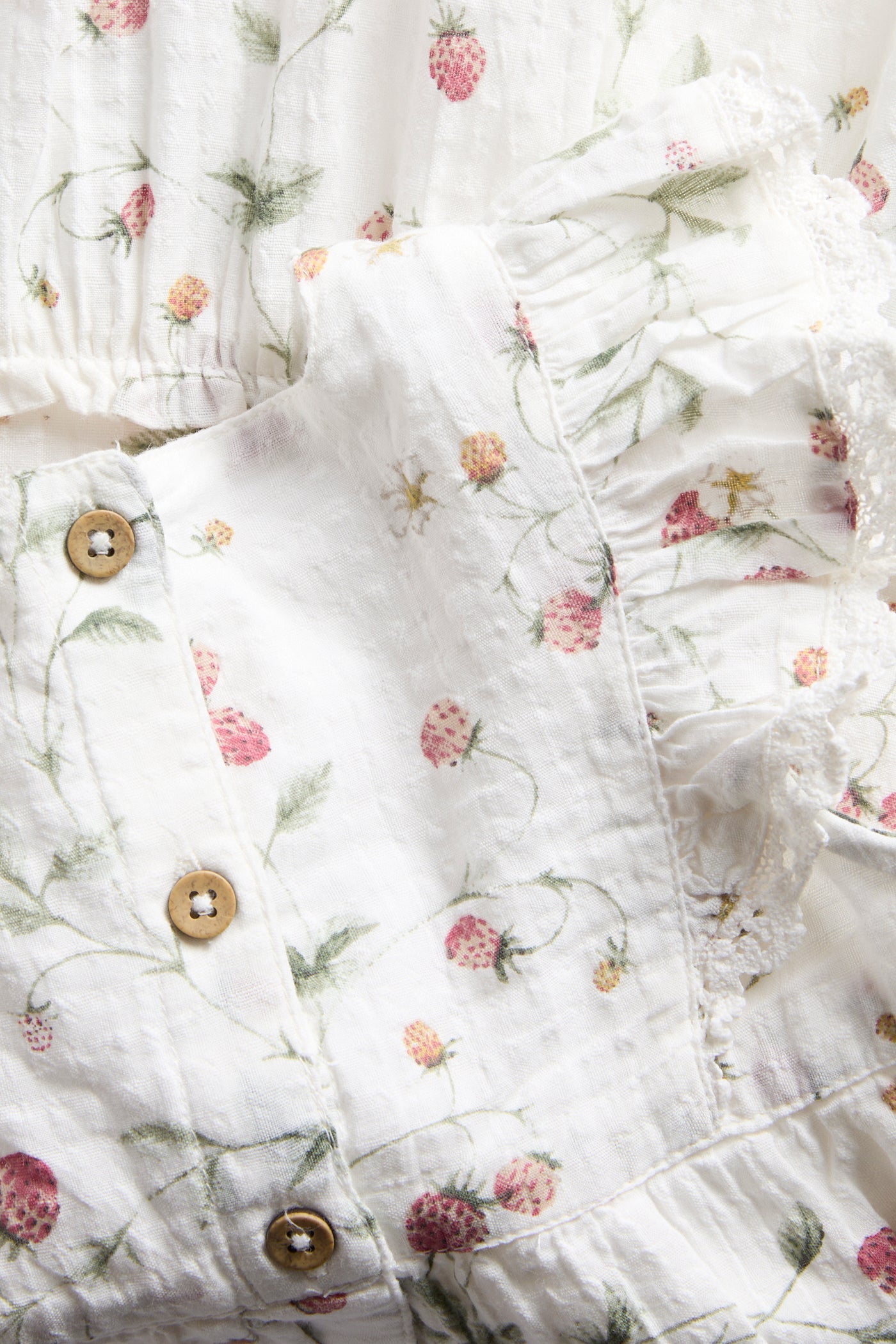 Baby wild strawberry print dress