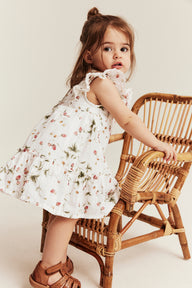 Baby wild strawberry print dress