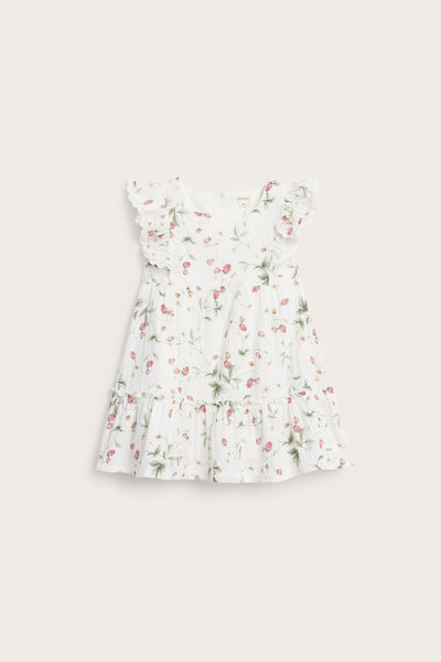 Baby wild strawberry print dress