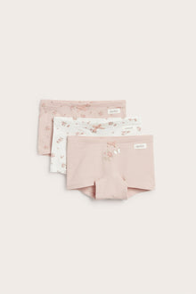 Baby & kids pink floral boxer briefs 3-pack