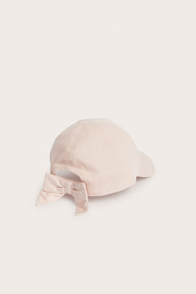 Baby & kids’ pink cap with embroidered butterfly