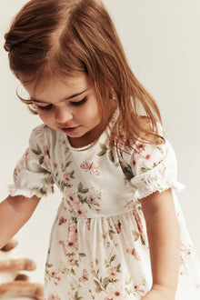 Baby butterfly floral dress