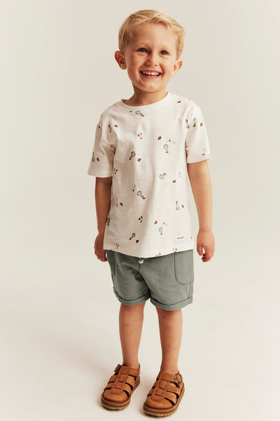 Baby & Kids green knit shorts