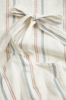 Women’s white striped dress