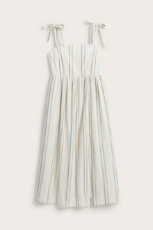 Women’s white striped dress