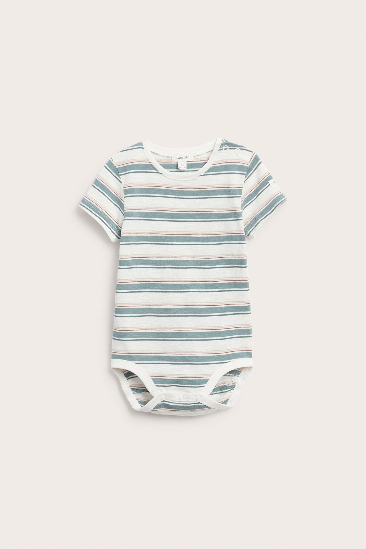 Baby striped slub tricot bodysuit