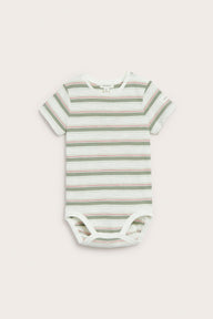 Baby striped slub tricot bodysuit