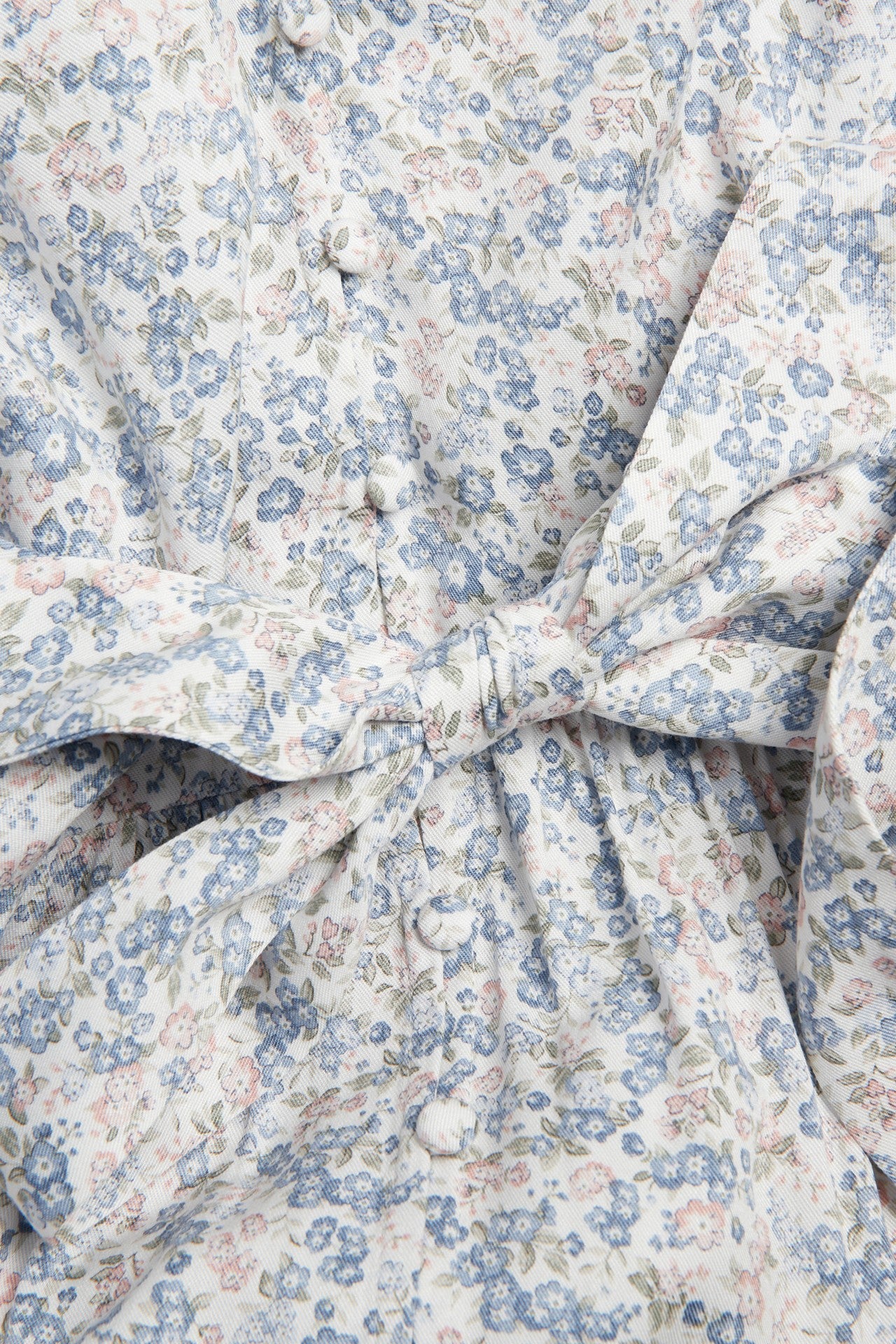 Women's white floral dress