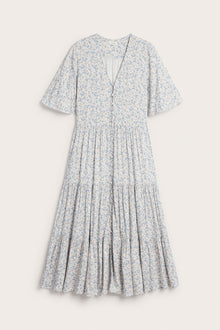 Women's white floral dress