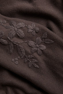 Womens brown knitted sweater