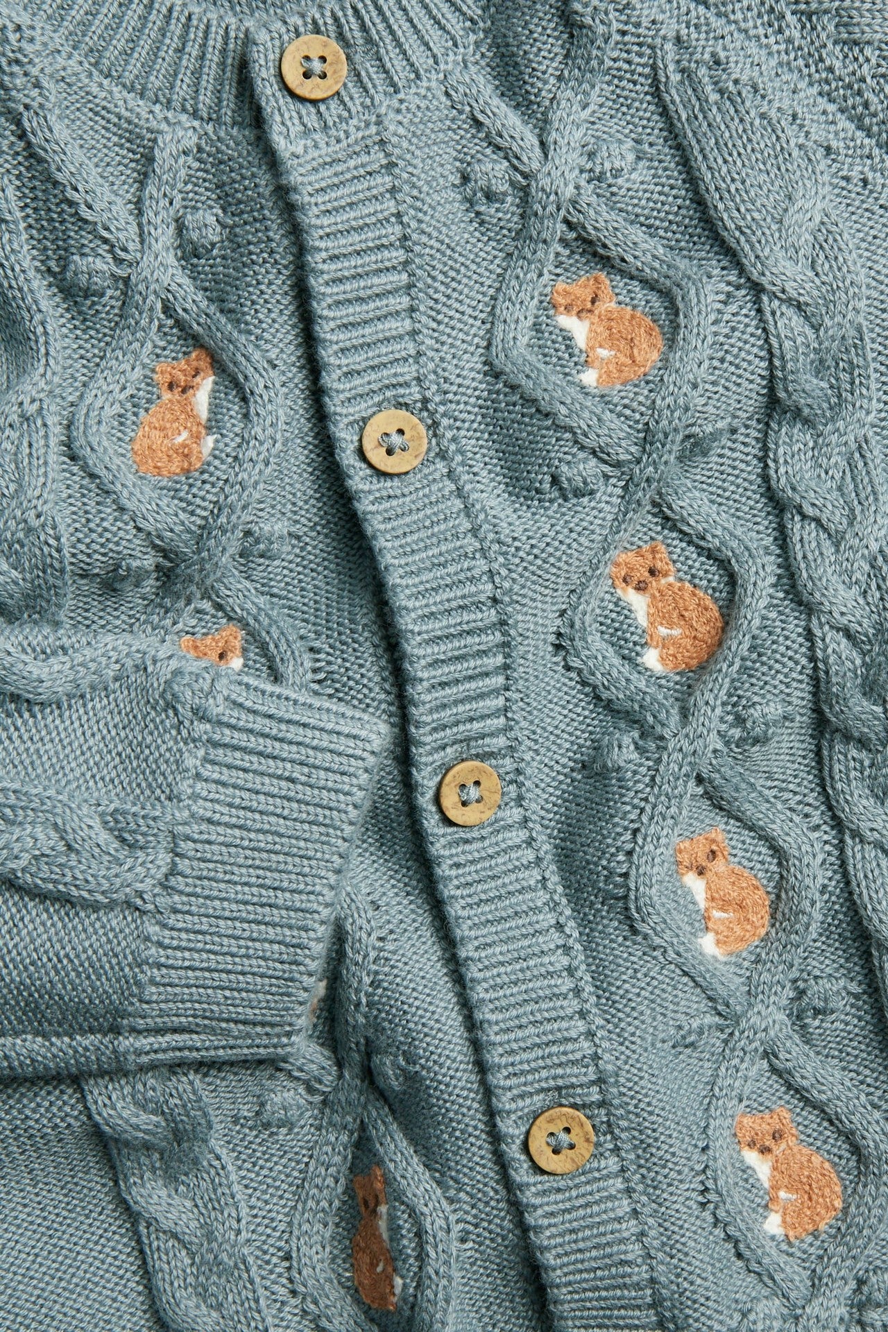 FOXEY - フォクシー・Baby Cable Sweater Cardigan Baby cable-knit fox cardigan – Newbie