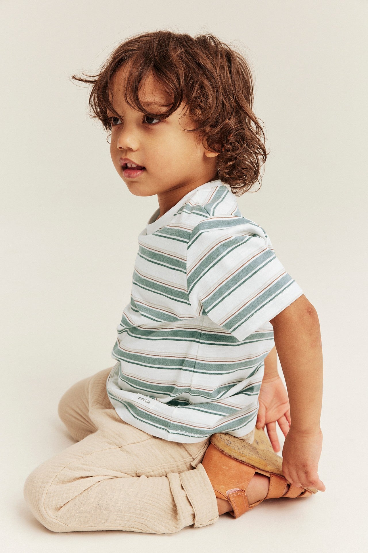 Kids striped slub tricot T-shirt