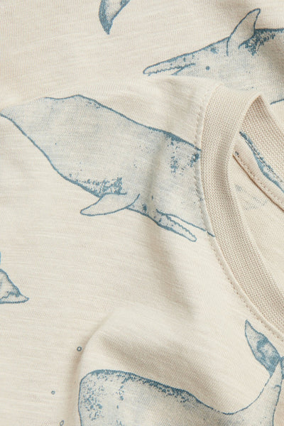 Baby & Kids whale‑print t‑shirt