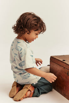Baby & Kids whale‑print t‑shirt