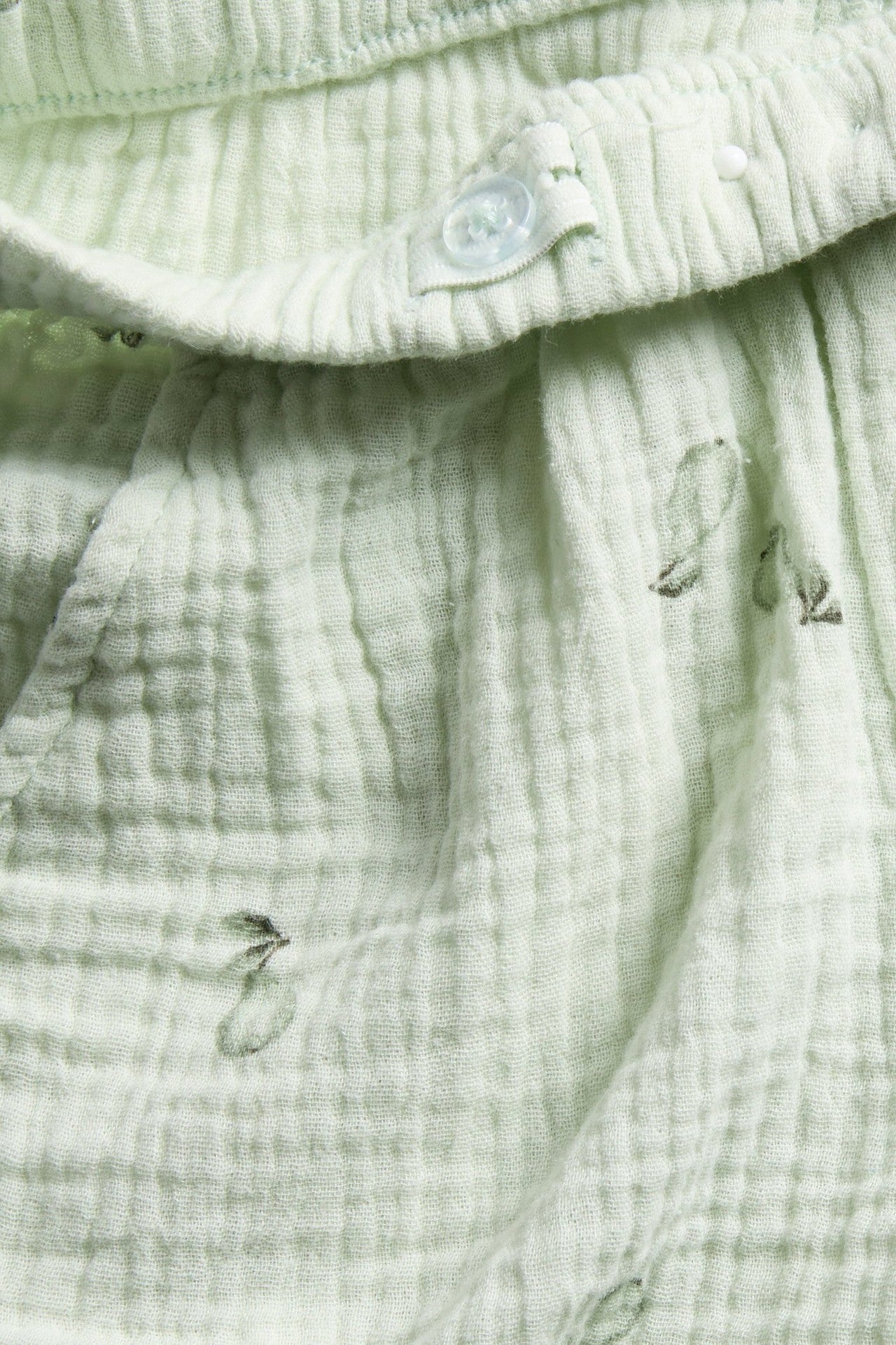 Kids patterned muslin shorts