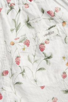 Kids wild strawberry woven shorts