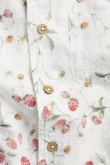Kids wild strawberry print shirt