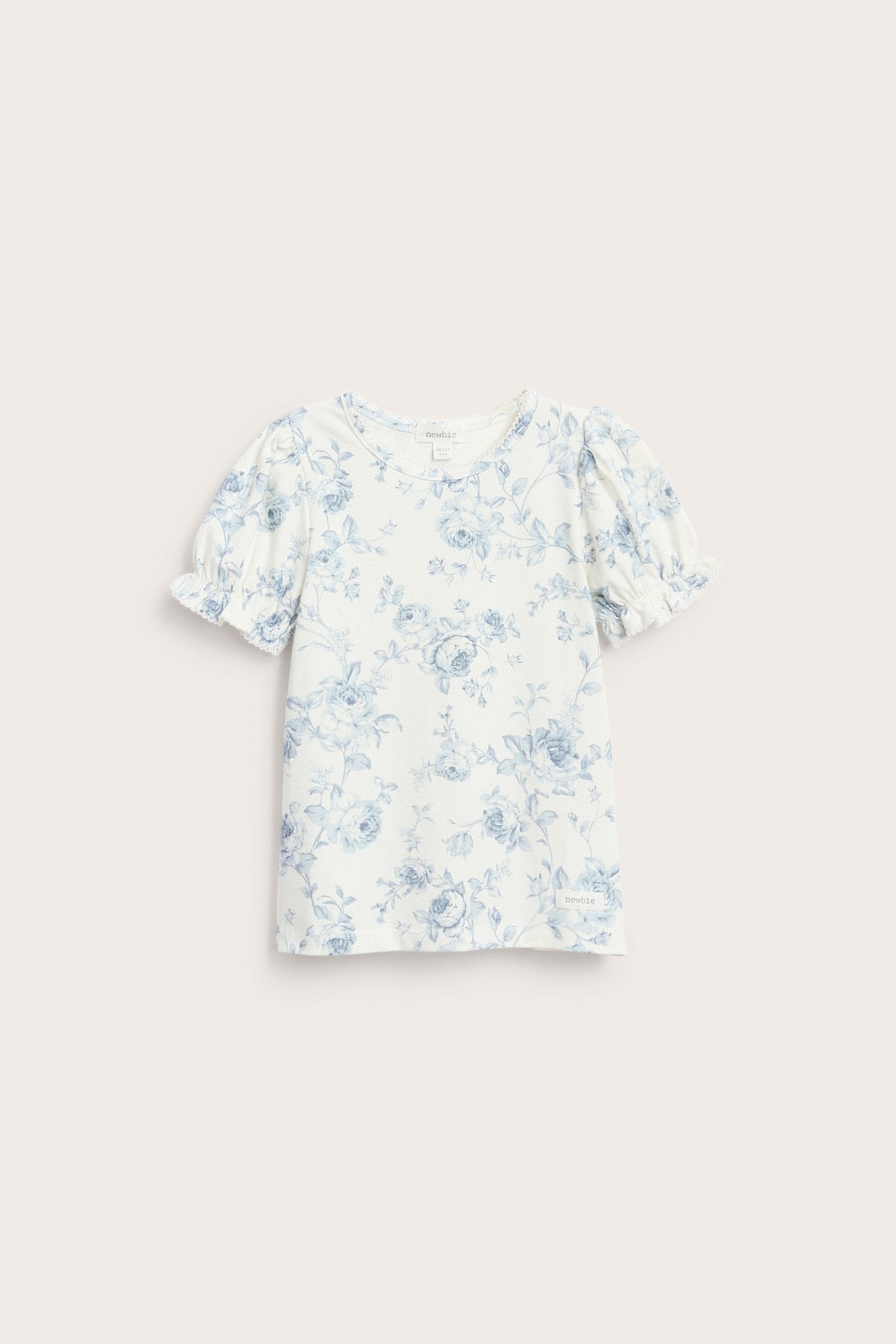 Kids floral short sleeve top