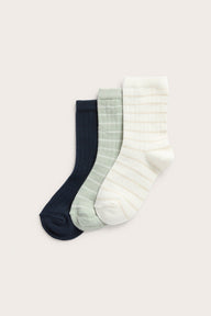 Kids' striped socks 3-pack