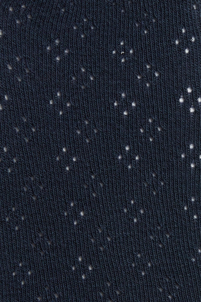 Baby blue eyelet tights