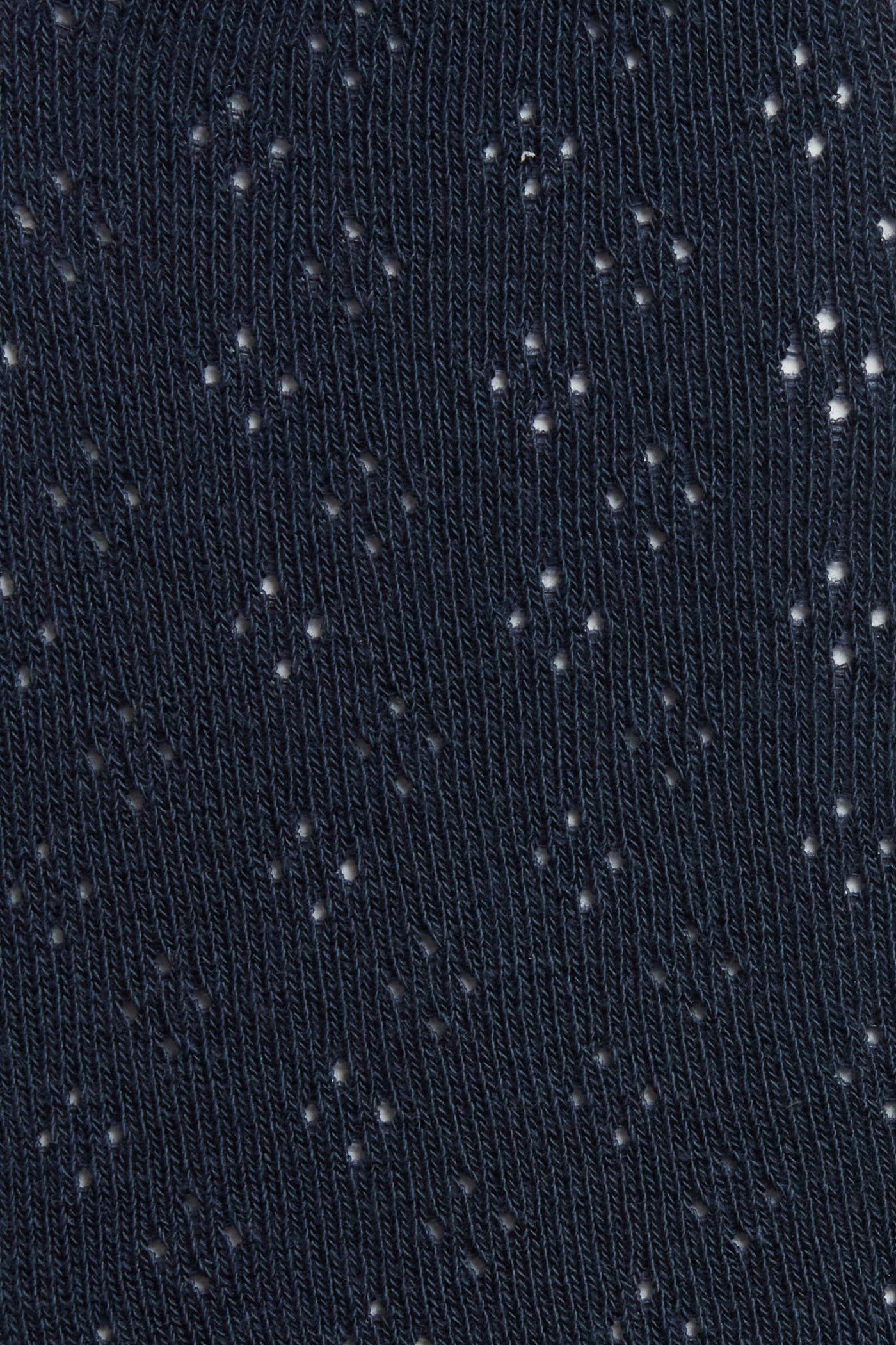 Kids blue eyelet-patterned tights