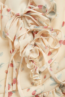 Women’s yellow wild strawberry dress