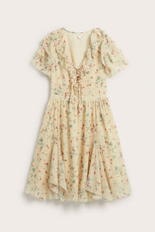 Women’s yellow wild strawberry dress