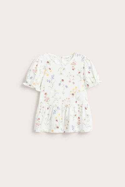 Baby & Kids floral peplum top