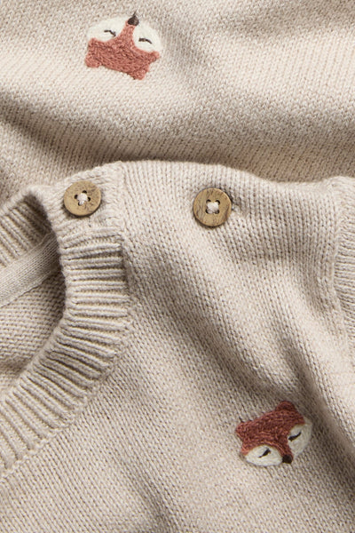 Baby & Kids beige knitted jumper