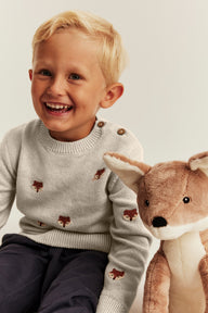 Baby & Kids beige knitted jumper