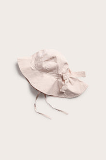 Baby & Kids pink sun hat with bow