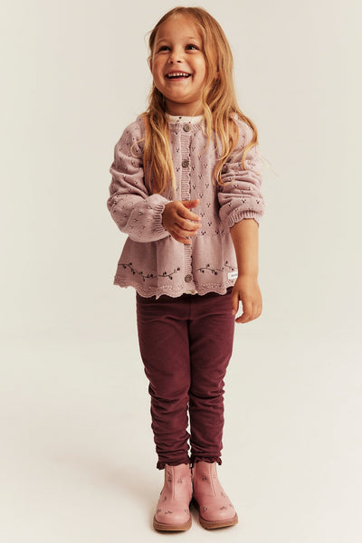 Baby & Kids embroidered knitted cardigan