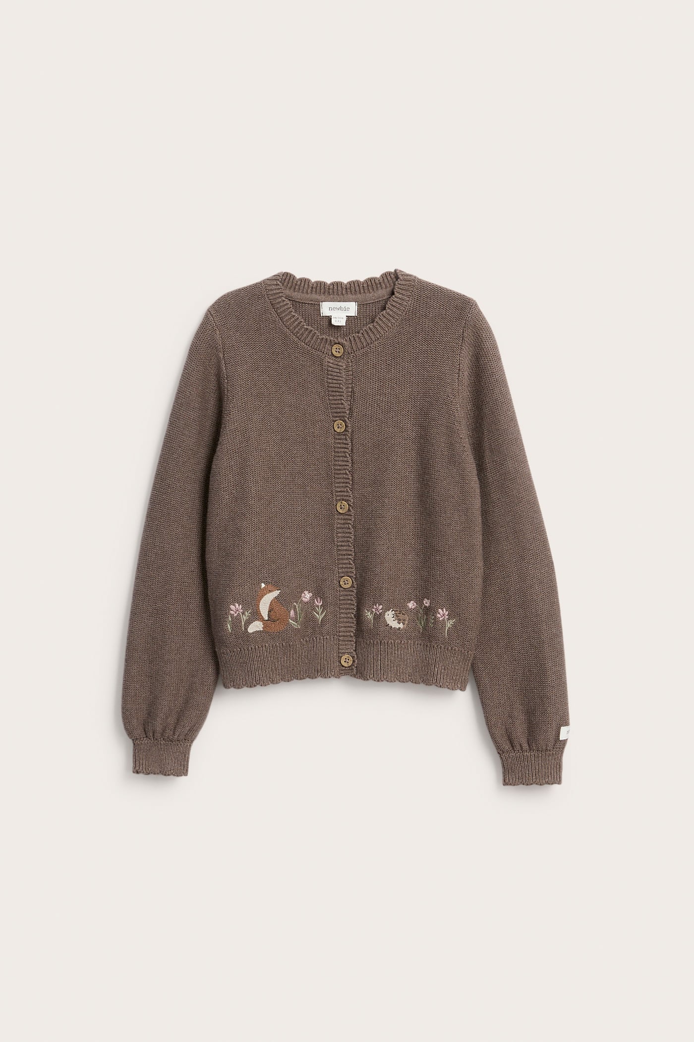 Baby & Kids brown knitted cardigan