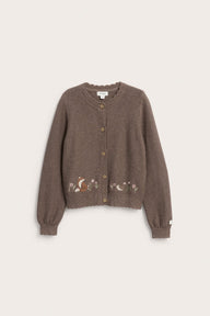 Baby & Kids brown knitted cardigan