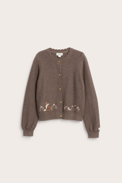 Baby & Kids brown knitted cardigan