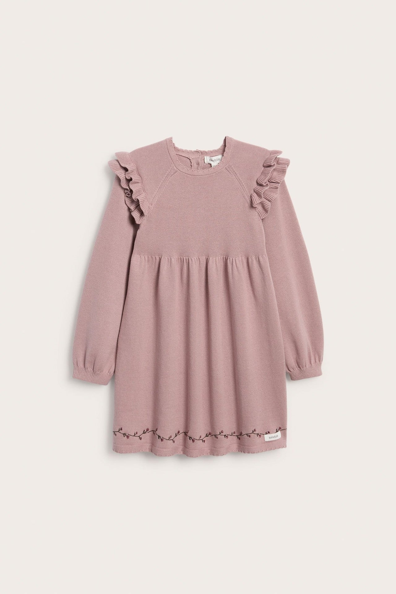 Kids pink frilled dress