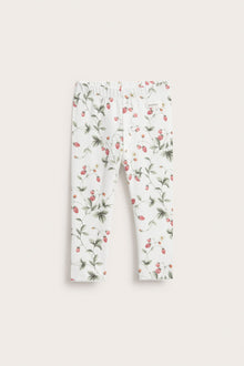 Baby wild strawberry leggings