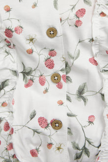 Kids wild strawberry jumpsuit