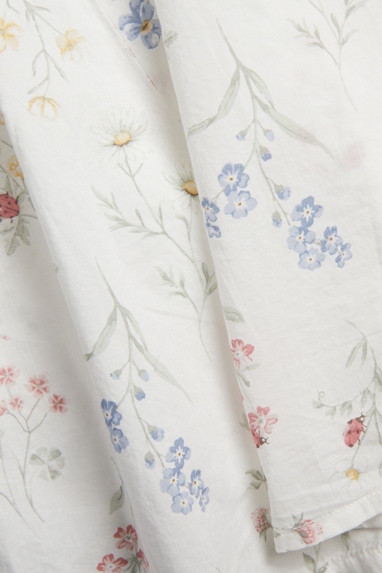 Women's white floral dress